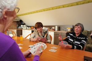 Gutes Blatt beim Spiel